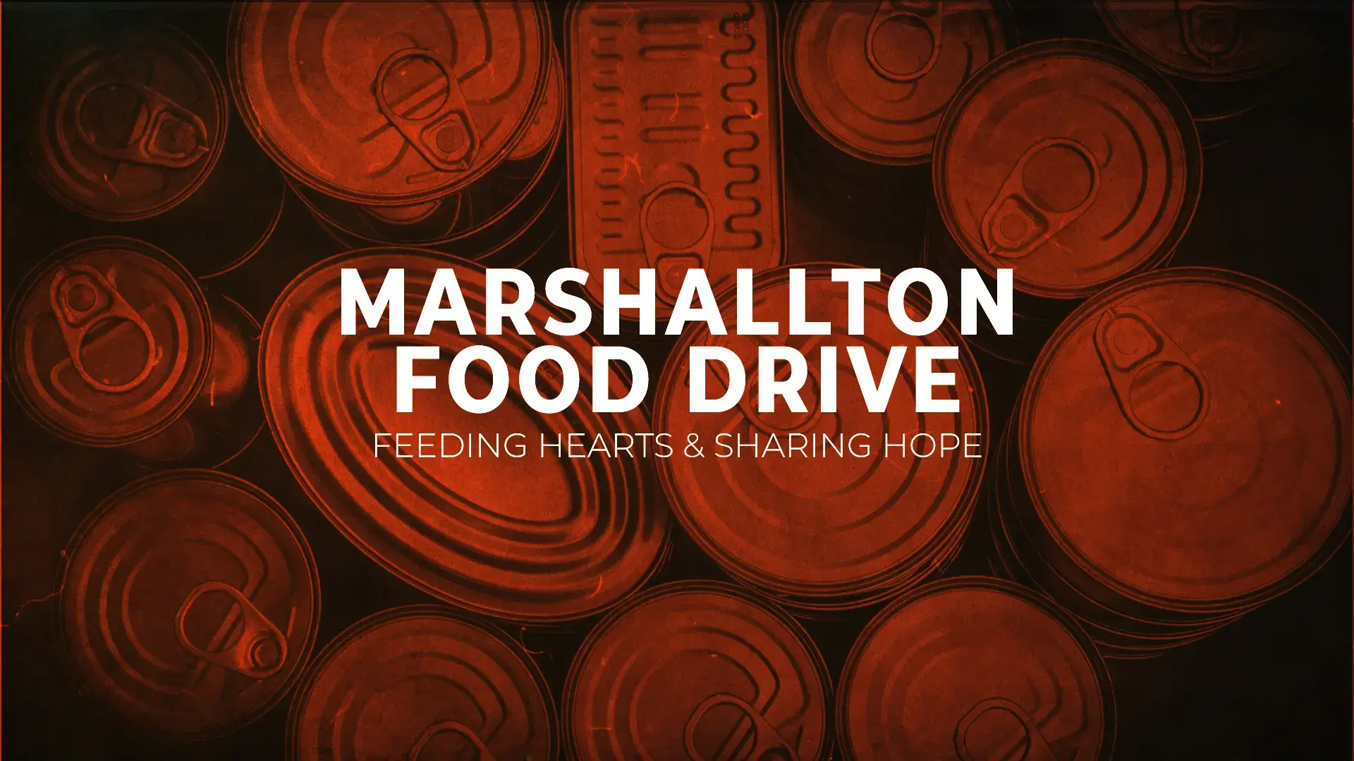 Marshallton Food Drive Digital Graphic